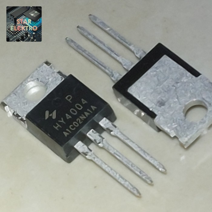 Jual HY4004 P To-220 HY4004P Mosfet N-Trench HuaYi 208A 40V HY 4004 FET ...