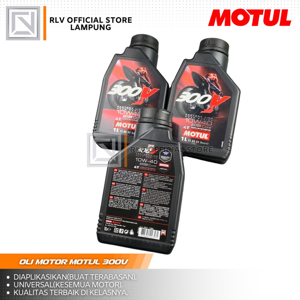 MOTUL 300V 10W40 FL ROAD RACE 1L