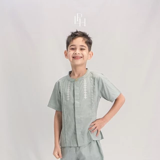 Little Palmerhaus - Baju Lebaran 2025 - Ezra Koko Attire Set (Setelan Baju Koko Anak Usia 1-6 Tahun)