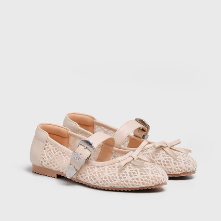 Naveen Flatshoes Cream