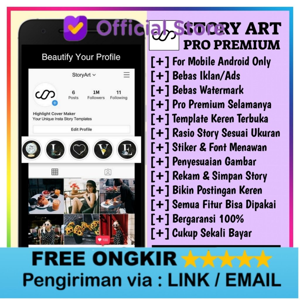 Jual Story Art Pro Premium Android StoryArt Pro Lifetime Shopee