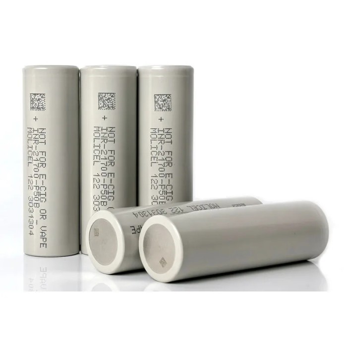 Jual MOLICEL P50B BATERAI 21700 5000mAh 60A ULTRA HIGH DRAIN INR21700 ...