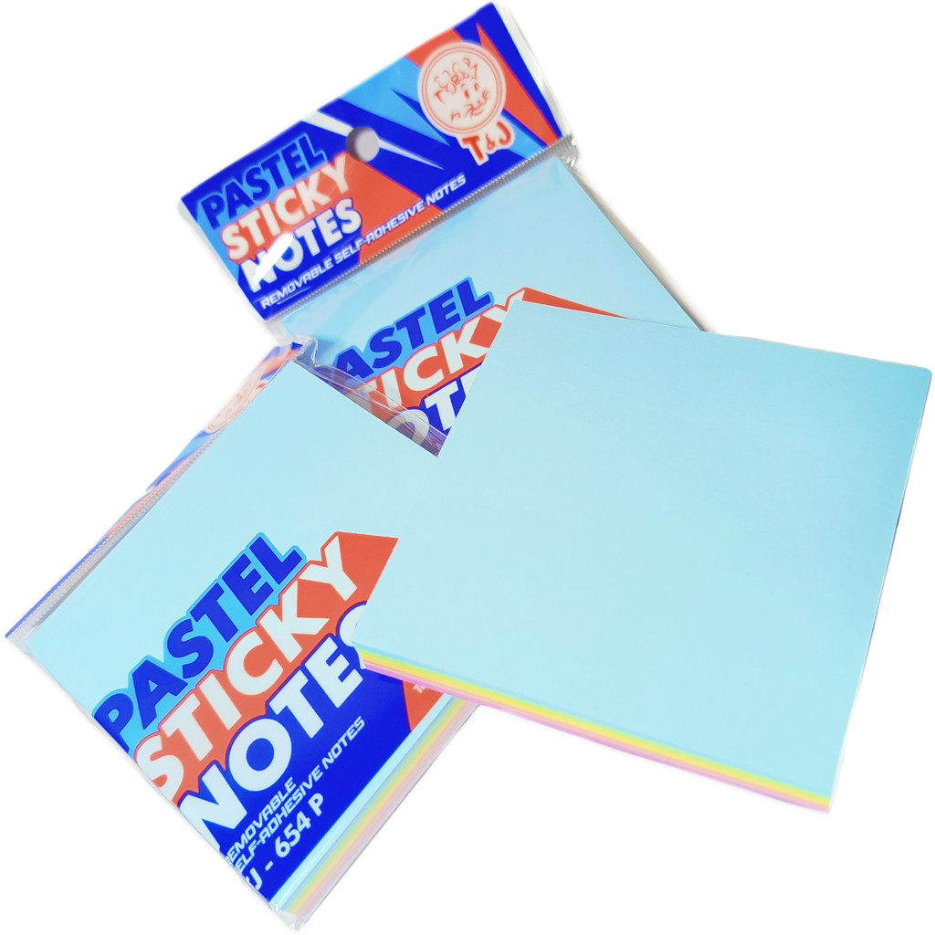 Jual T&J - Sticky Notes Pastel TJ-654P 3