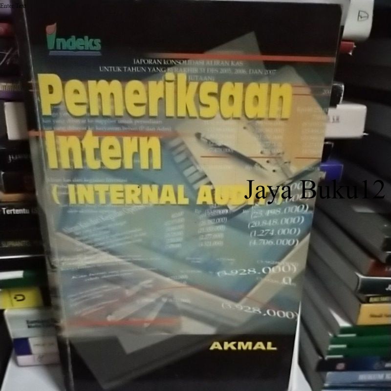 Jual Buku Pemeriksaan Intern ( Internal Audit) By Akmal | Shopee Indonesia