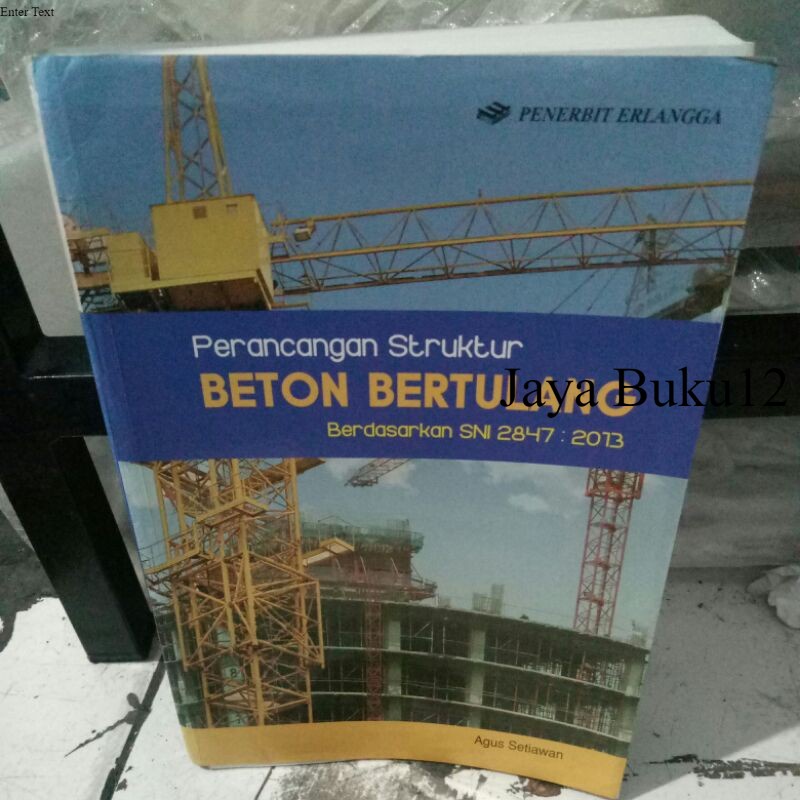 Jual Buku Perancangan Struktur Beton Bertulang by Agus Setiawan