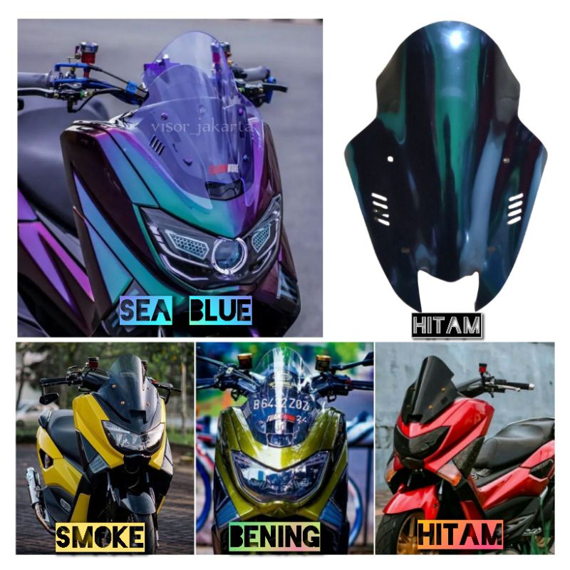 Jual Windshield Nmax Model Tdr V Visor Nmax Tdr Winsil Nmax Model Jenong Tameng Depan Nmax Old