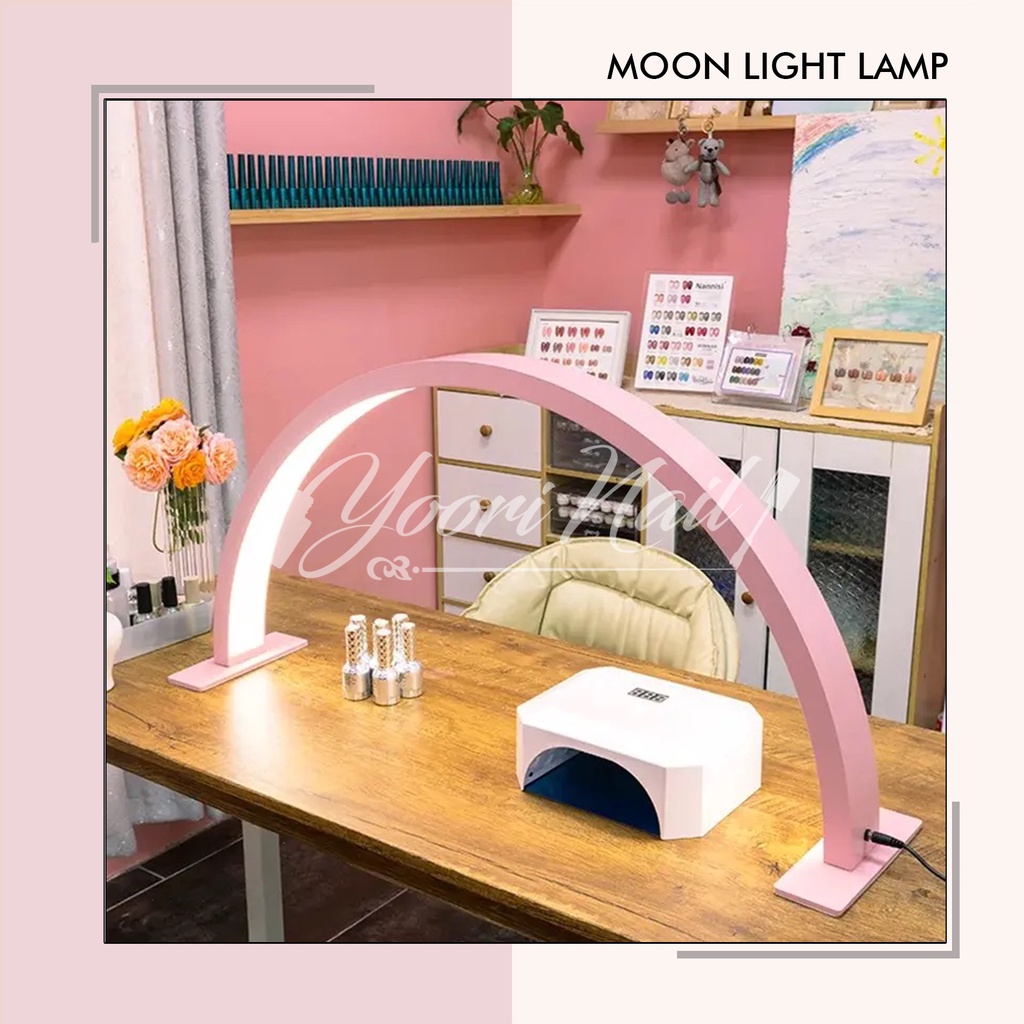 Jual Moon Light Lamp Lampu Meja Nail Art Led Shopee Indonesia