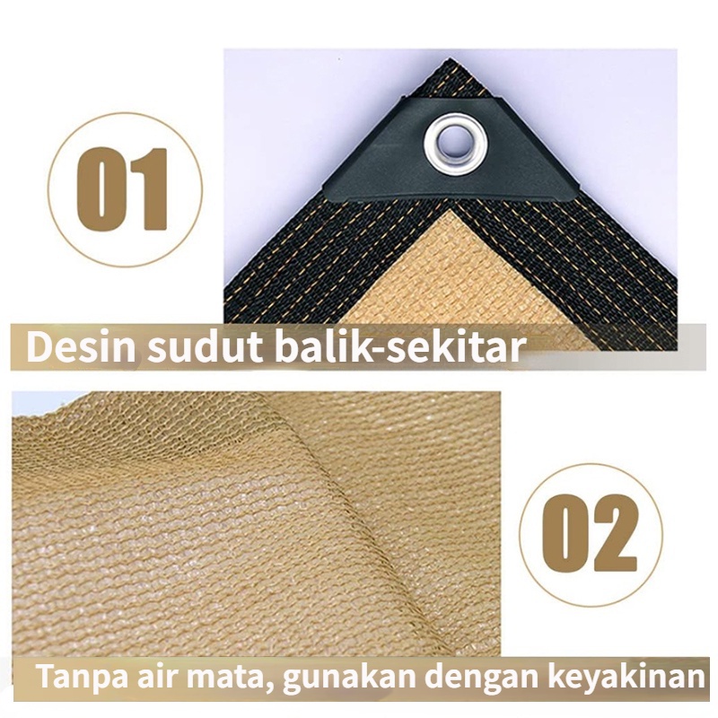 Jual 90% Paranet / Tersedia Ukuran Jumbo 2*2m 2*3m 2*4m 3*3m 3*4m 3*5m ...