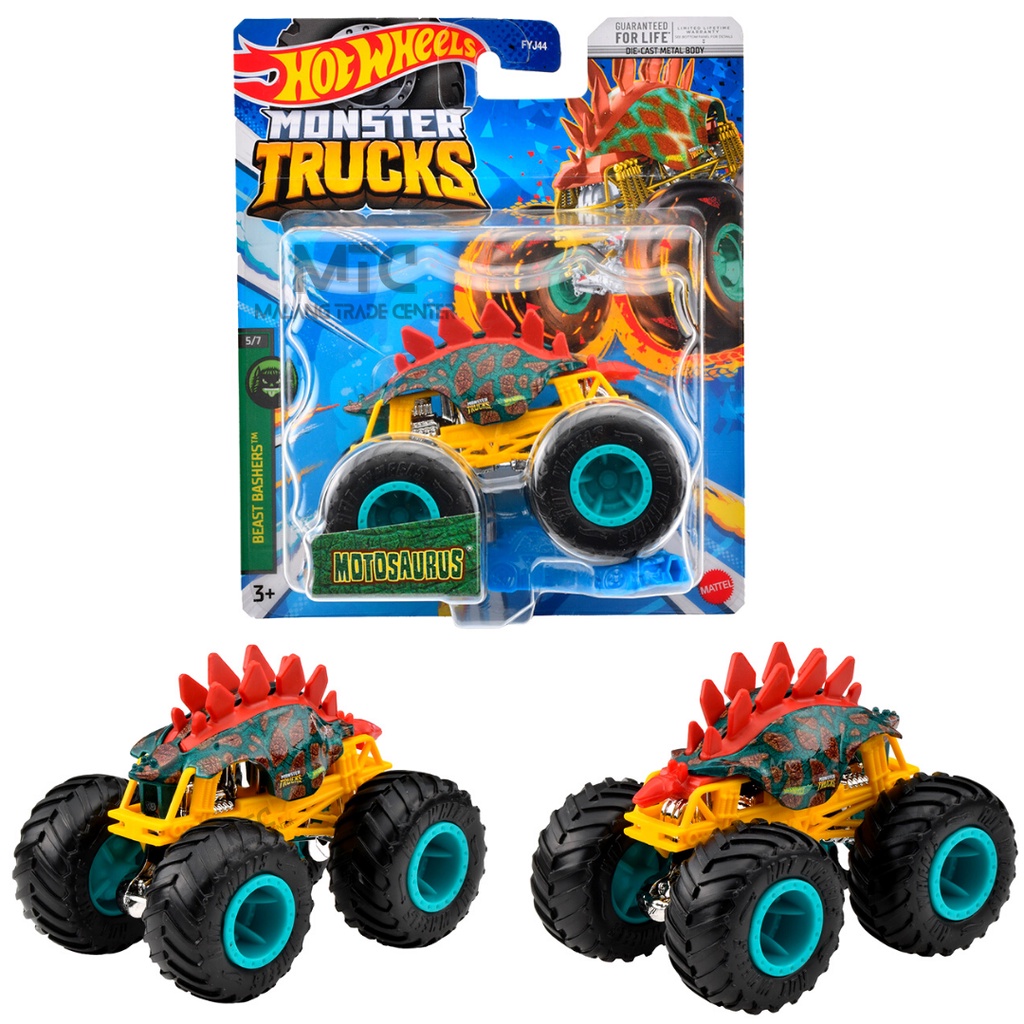 Jual Hot Wheels Monster Trucks Motosaurus | Shopee Indonesia