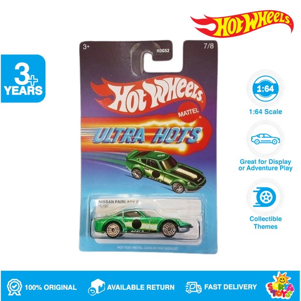 Jual Hot Wheels Ultra Hots Nissan Fairlady Z Hijau Shopee Indonesia 7366