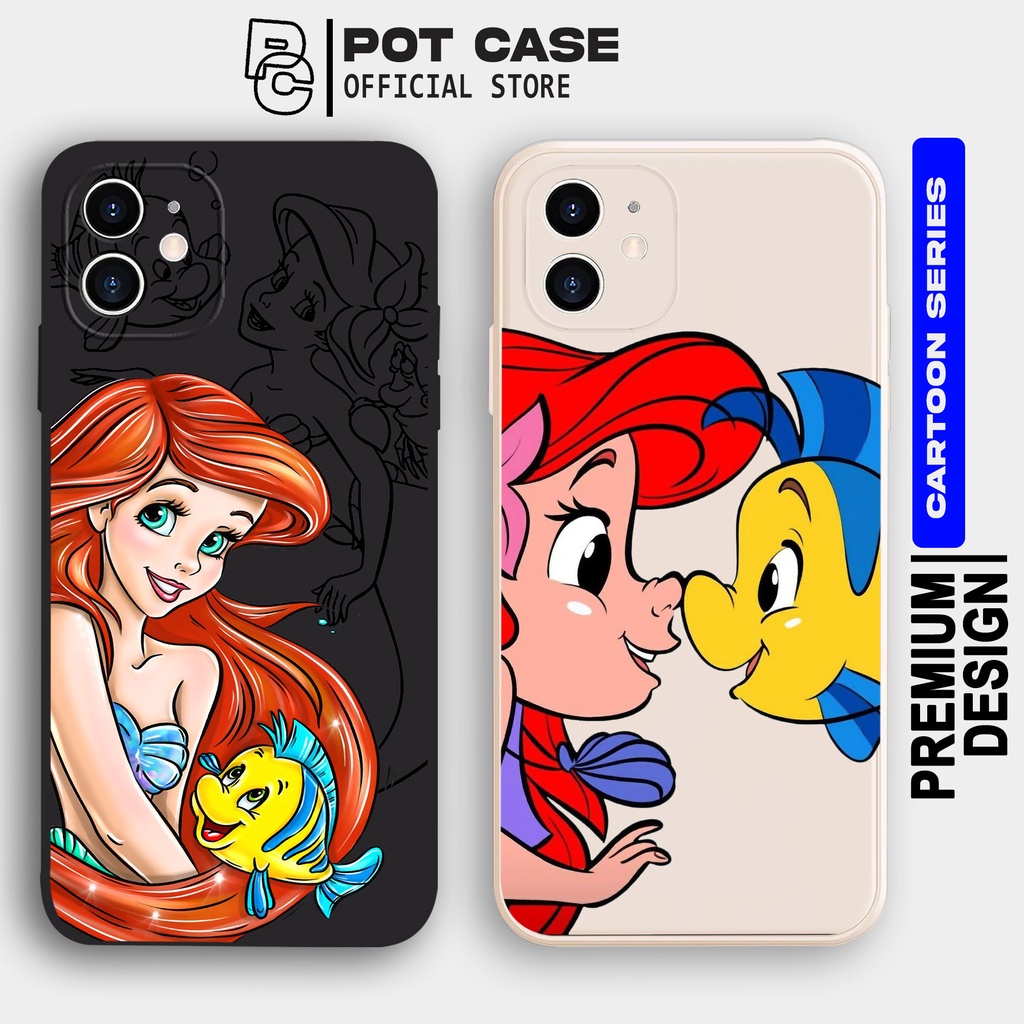 Jual Case Princess Mermaid PO327 Vivo Y12 Y17 Y12S Y20 Y30 Y50 Y19 Y15S