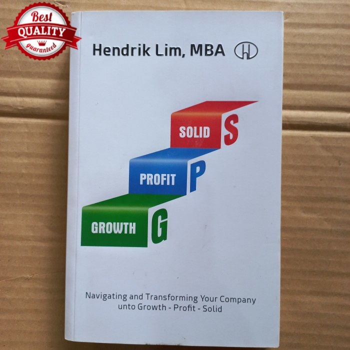 Jual Buku Growth Profit Solid Hendrik Lim MBA | Shopee Indonesia