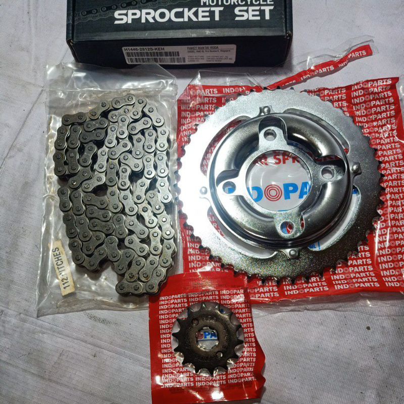 Jual GEAR SET /H144628125KEH / HONDA GL PRO NEOTECH / MEGA PRO / MERK