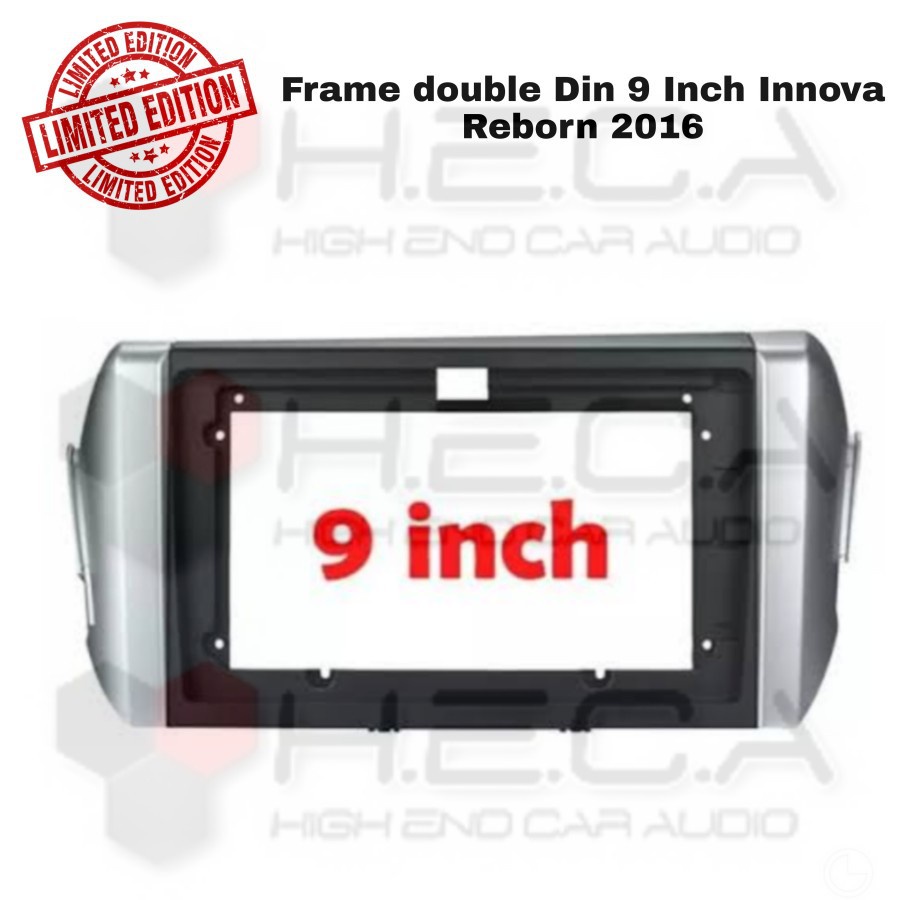 Jual Frame 9 Inci TOYOTA INNOVA REBORN 2016 Double Din Android Head ...