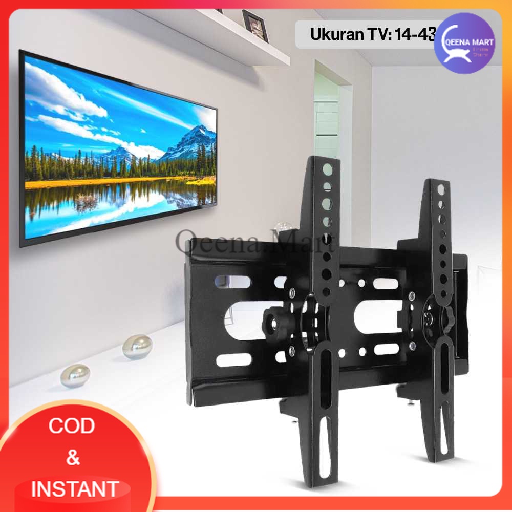 Jual Bracket TV Wall Mount VESA 200 x 200 for 14-43 Inch TV - C30 ...