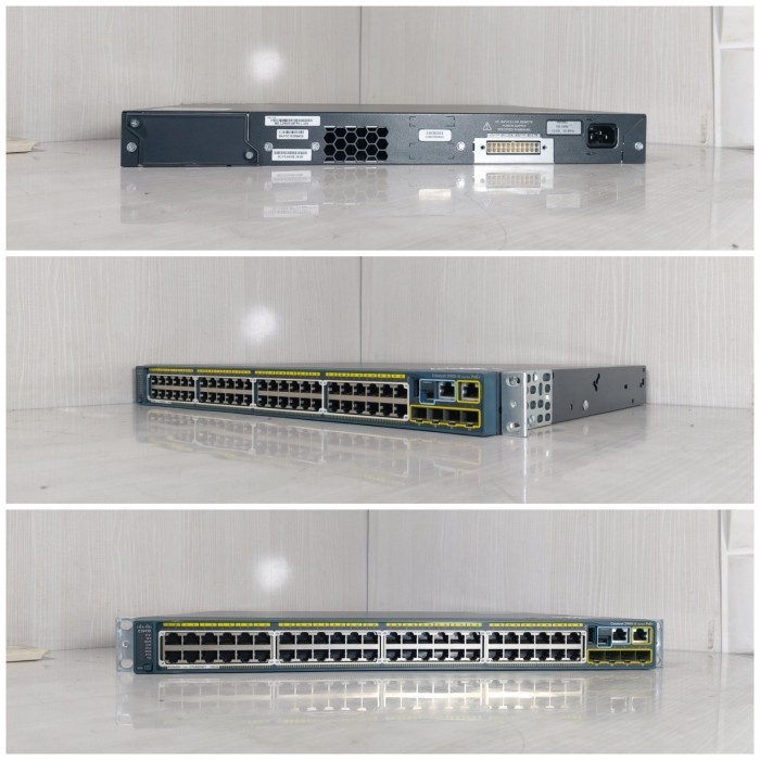 Cisco Catalyst 2960-S 48-Port PoE+ Switch – WS-C2960S-48FPS-L – Managed Gigabit