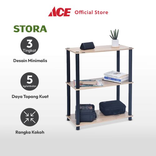 Jual Ace Stora Cm Rak Penyimpanan Tingkat Kayu Organizer Serbaguna