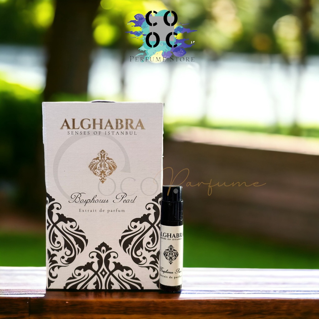 Jual Vial Parfum Alghabra Bosphorus Pearl Extrait de Parfum 1,2ml