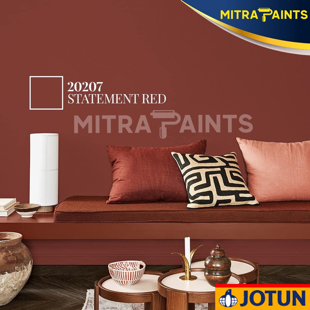 Jual CAT TEMBOK JOTUN INTERIOR 20207 STATEMENT RED / MERAH | Shopee ...