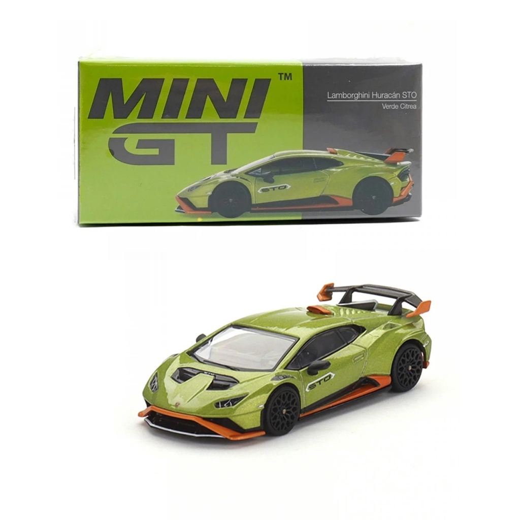 MINIGT 1:64 Lamborghini Huracán STO in Verde Citrea