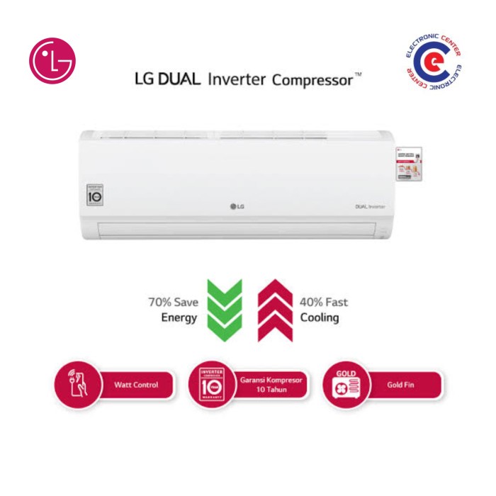 Jual Ac Lg T05ev5 Dual Cool Inverter Unit Only Shopee Indonesia 7413