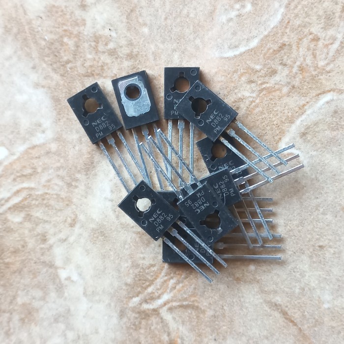 Jual transistor D882 NEC TR D 882 2SD882 TR D882 mute | Shopee Indonesia
