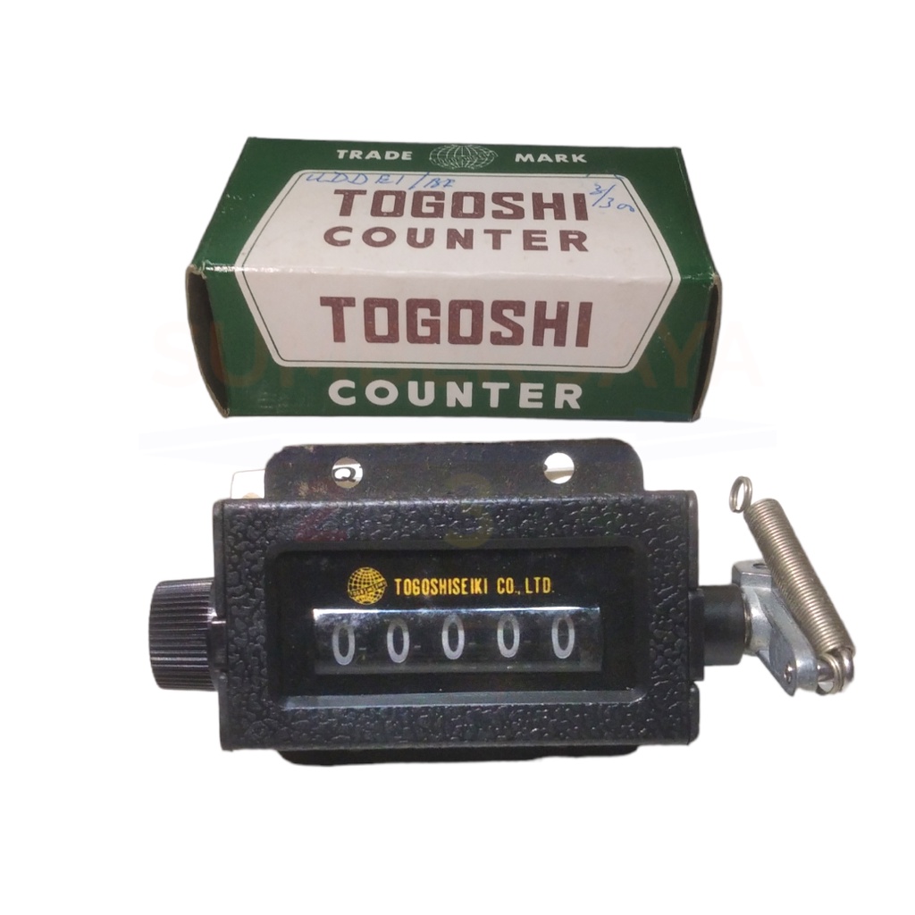 Jual TOGOSHI COUNTER RS-5 Counter Alat Hitung 5 Digit Penghitung Kain ...