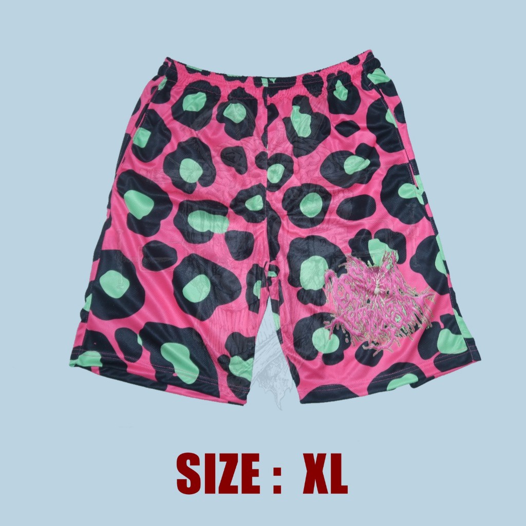 Jual Original Shorts Lesbian Tribbing Squirt Leopard Pink Shopee