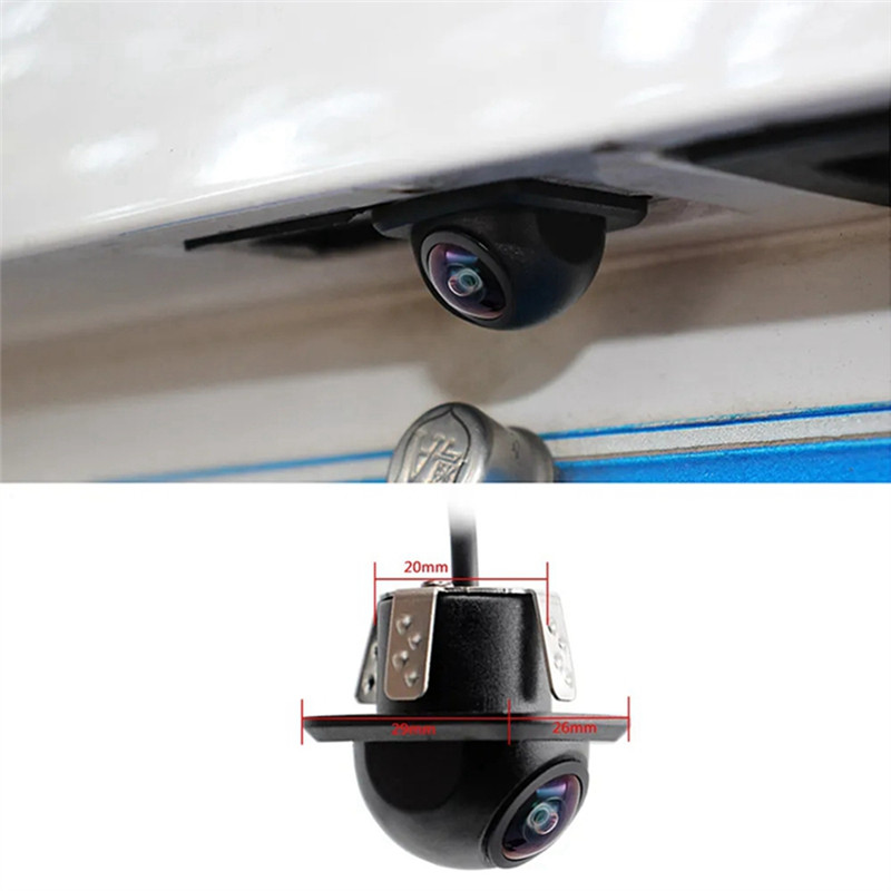 Jual CCD Fisheye Lens Car Camera Rear View Wide Angle Reversing Backup ...