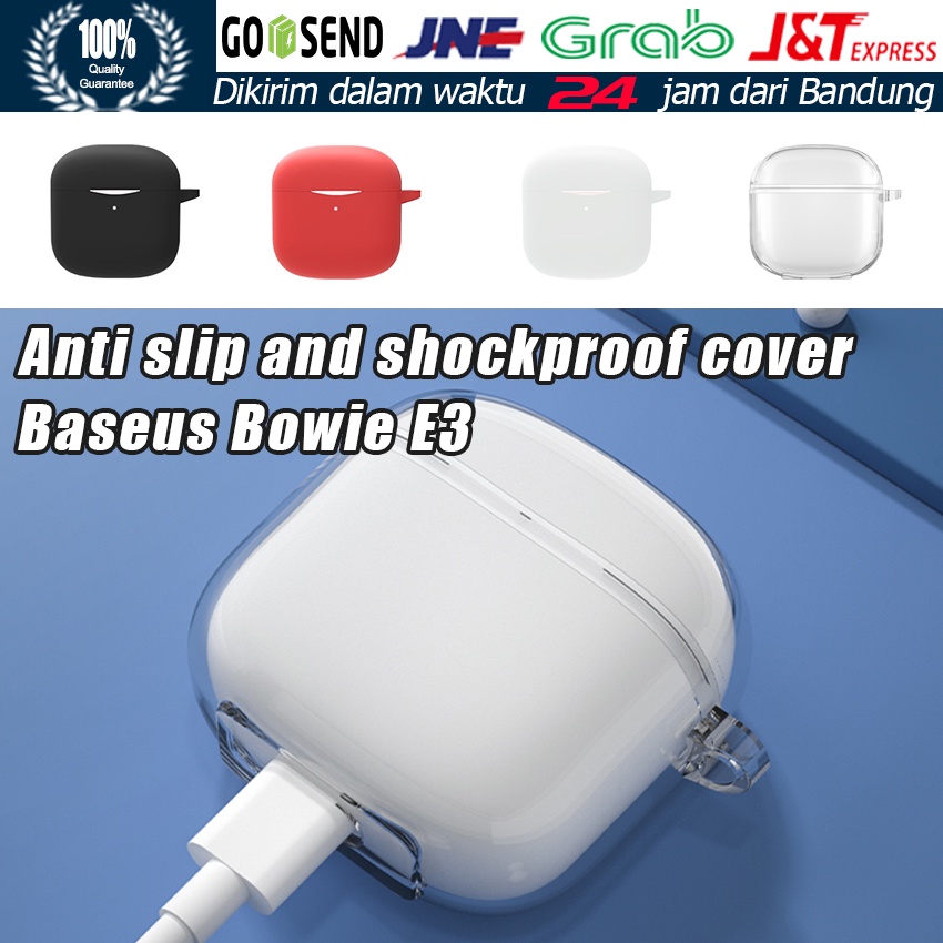 Jual Untuk Baseus Bowie E3 Case Warna Hitam & Putih & Merah / Untuk ...