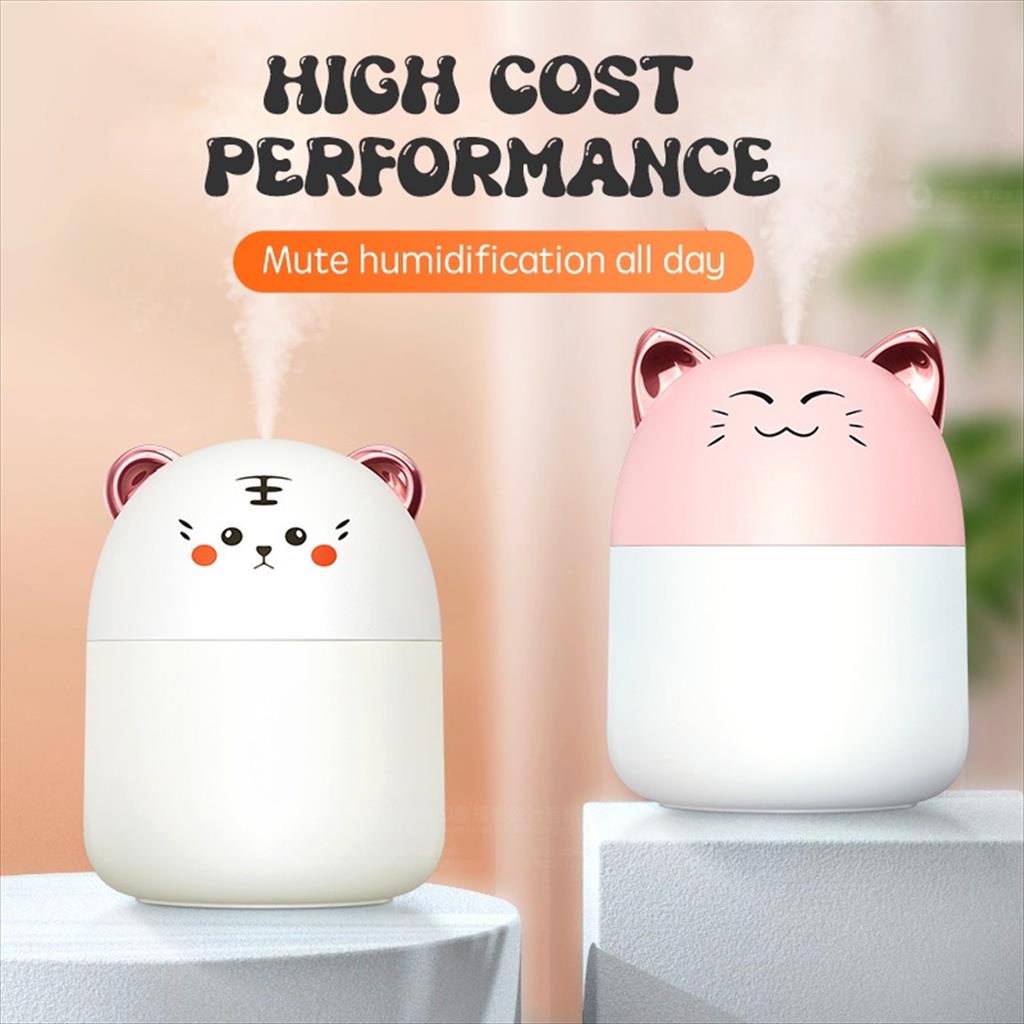 Jual WMP - Humidifier 300 ML Cute Tiger Air Purifier Ruangan Mini ...