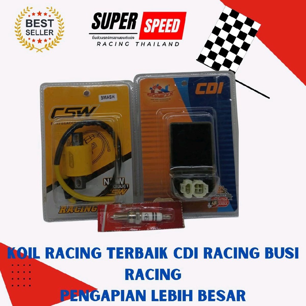 Jual CDI Racing Shogun Koil Racing, dan Busi Racing Car | Shopee Indonesia