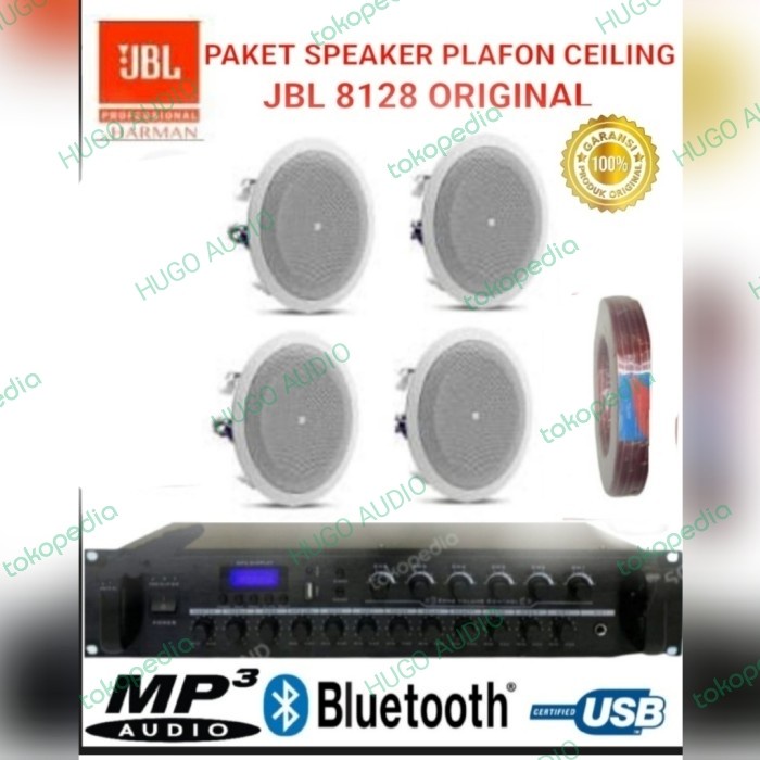 Jual PAKET SPEAKER PLAFON CEILING JBL 8128 4 SPEAKER ORIGINAL Shopee