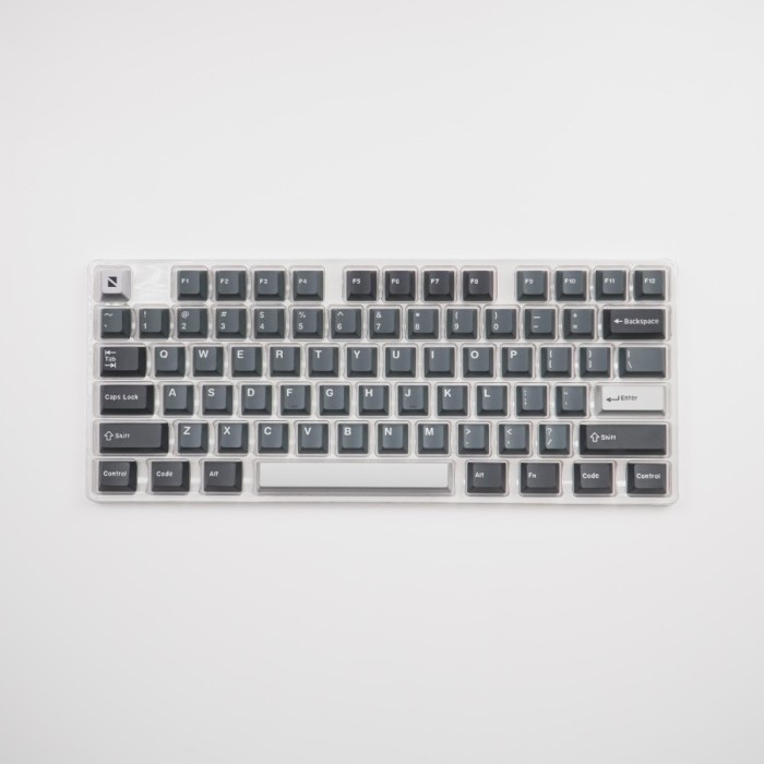 Jual Noir Smoke Keycaps - PBT Doubleshot Cherry Profile Keycap Set ...