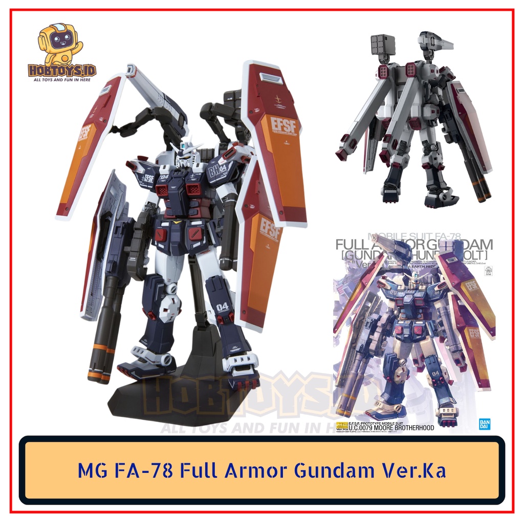 Jual MG FA 78 FULL ARMOR GUNDAM VER. KA | Shopee Indonesia