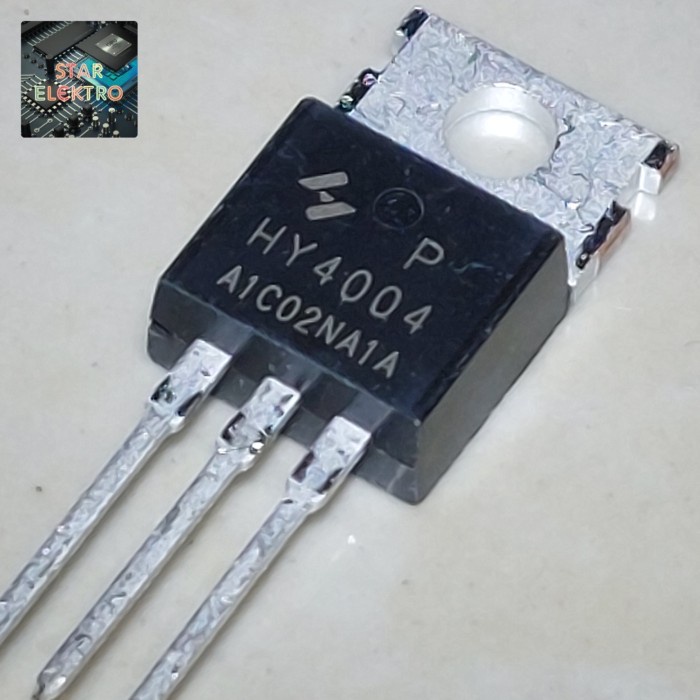 Jual HY4004 P To-220 HY4004P Mosfet N-Trench HuaYi 208A 40V HY 4004 FET ...