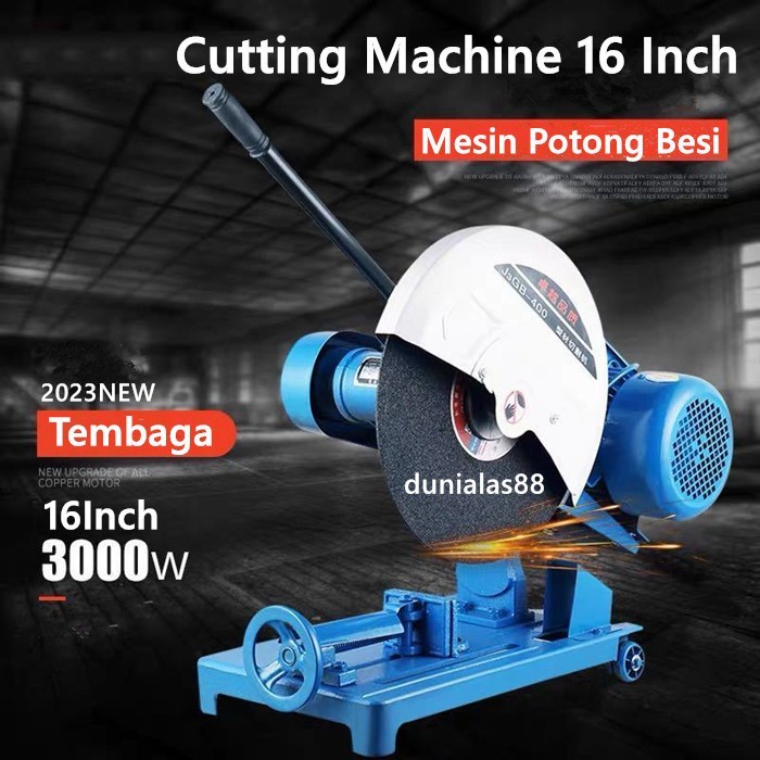 Jual Mesin Potong Besi Cut Off Inch Cutting Wheel Machine Kw Vbelt Shopee Indonesia