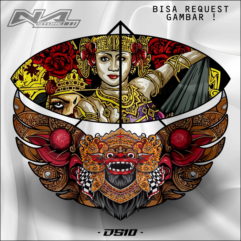 Jual KAIN Layang-layang Ram Raman Kain Full Printing bahan Satin High ...