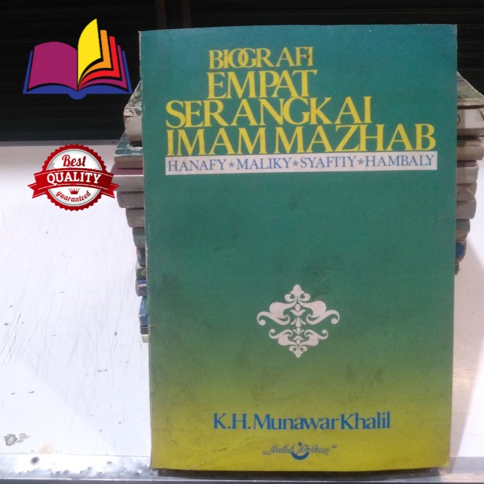 Jual Buku Biografi Empat Serangkai Imam Mazhab - Munawar Khalil ...