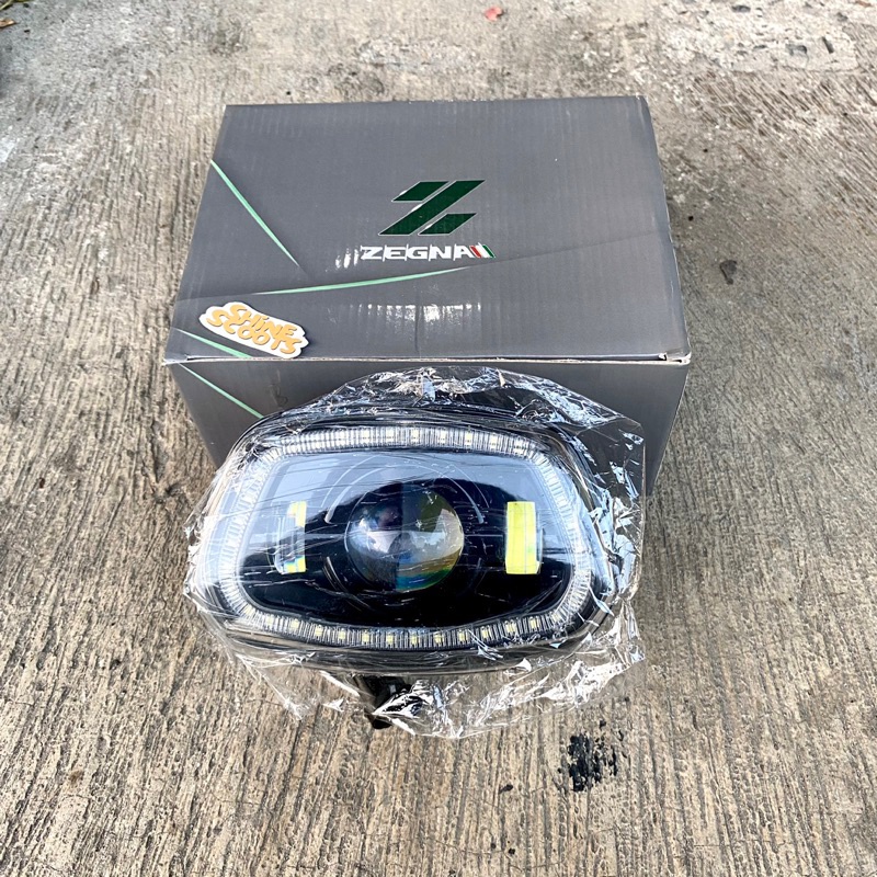 Jual Headlamp Daymaker Drl Zegna Vespa Sprint Original Luigy Shopee