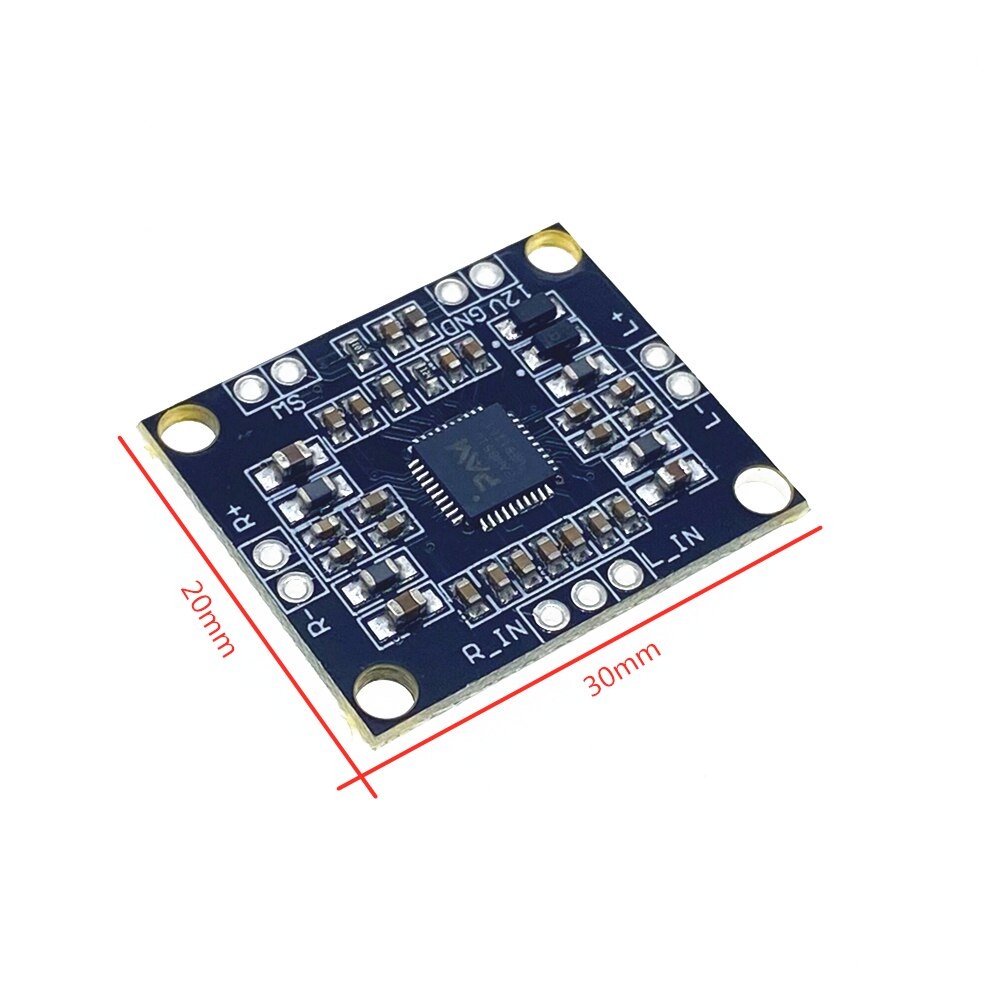 Jual (OML) ampli Pam8610 2x15 watt power amplifier class D | Shopee ...