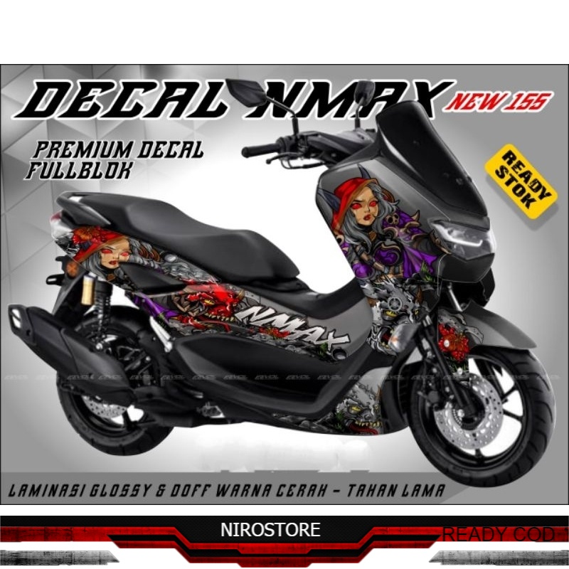 Jual Sticker nmax new 155 Decal nmax full body Striping new nmax ...