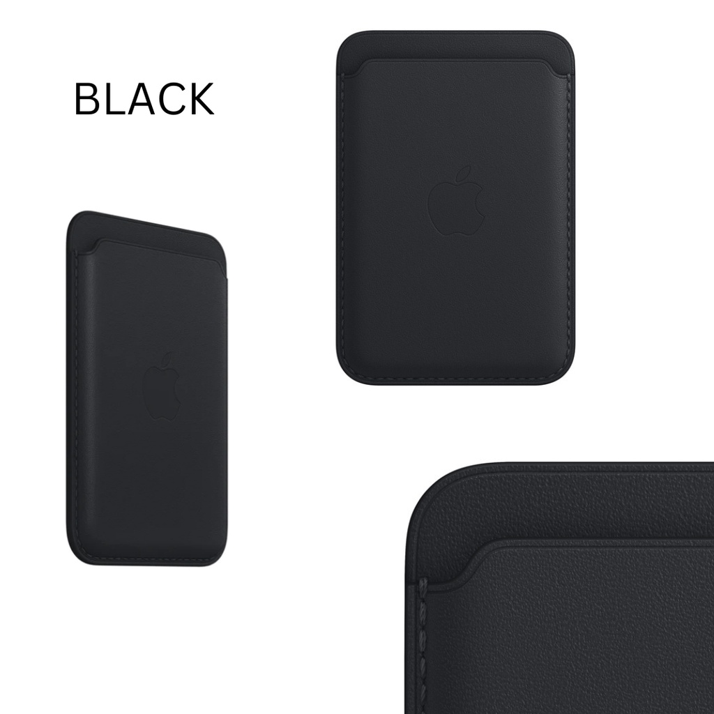 Jual iPhone Leather Wallet MagSafe Dompet Kartu Magnetic Case Card
