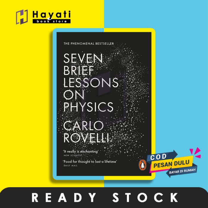 Jual buku Seven Brief Lessons on Physics by Carlo Rovelli | Shopee ...