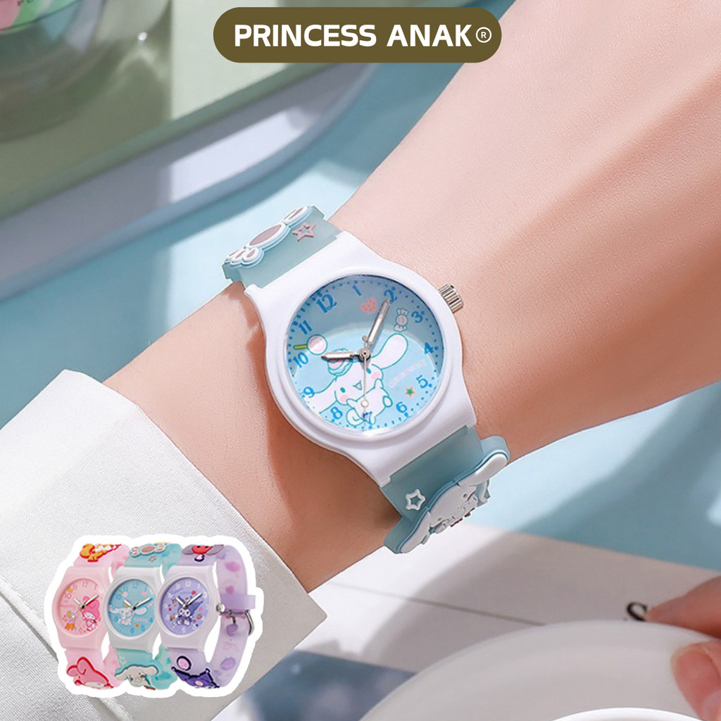 Jual [PRINCESS ANAK]Jam anak lucu Tangan Anak 3D Sanrio Import Lucu ...