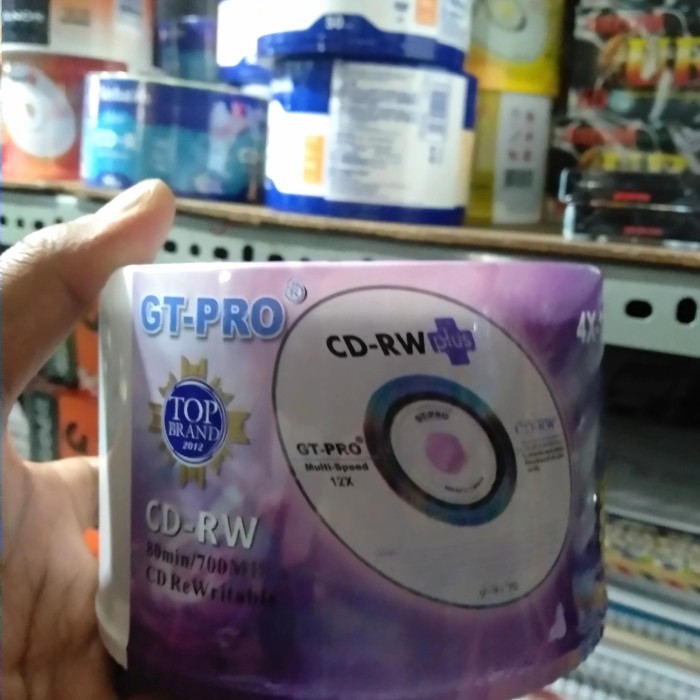 Jual CD - RW Gt pro isi 50 pcs | Shopee Indonesia
