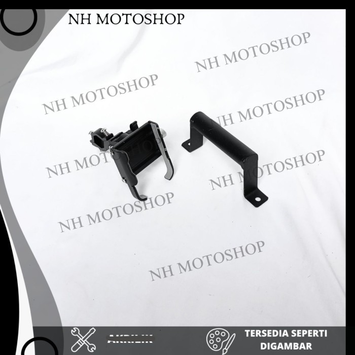 Jual PAKET HOLDER GPS HP R15 V3 PHONE HOLDER ALUMUNIUM STANG KISEKI ...