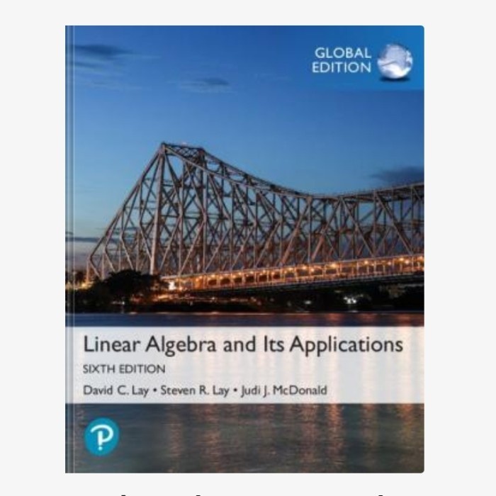 Jual Buku Linear Algebra And Its Applications, Global Edition | Shopee ...