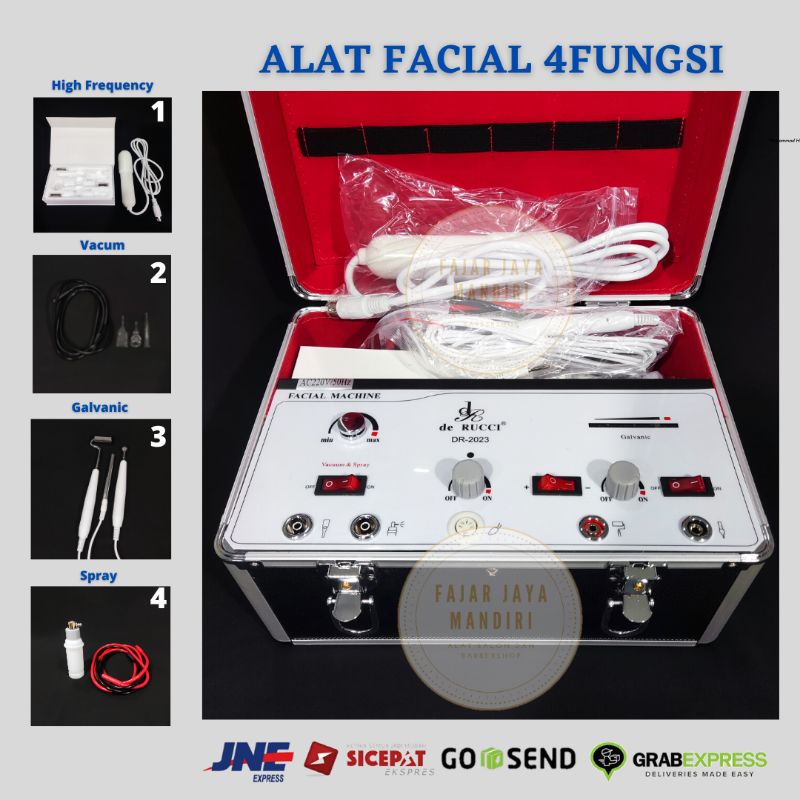 Jual Alat Facial Fungsi Hf Galvanic Vacum Spray Original Murah