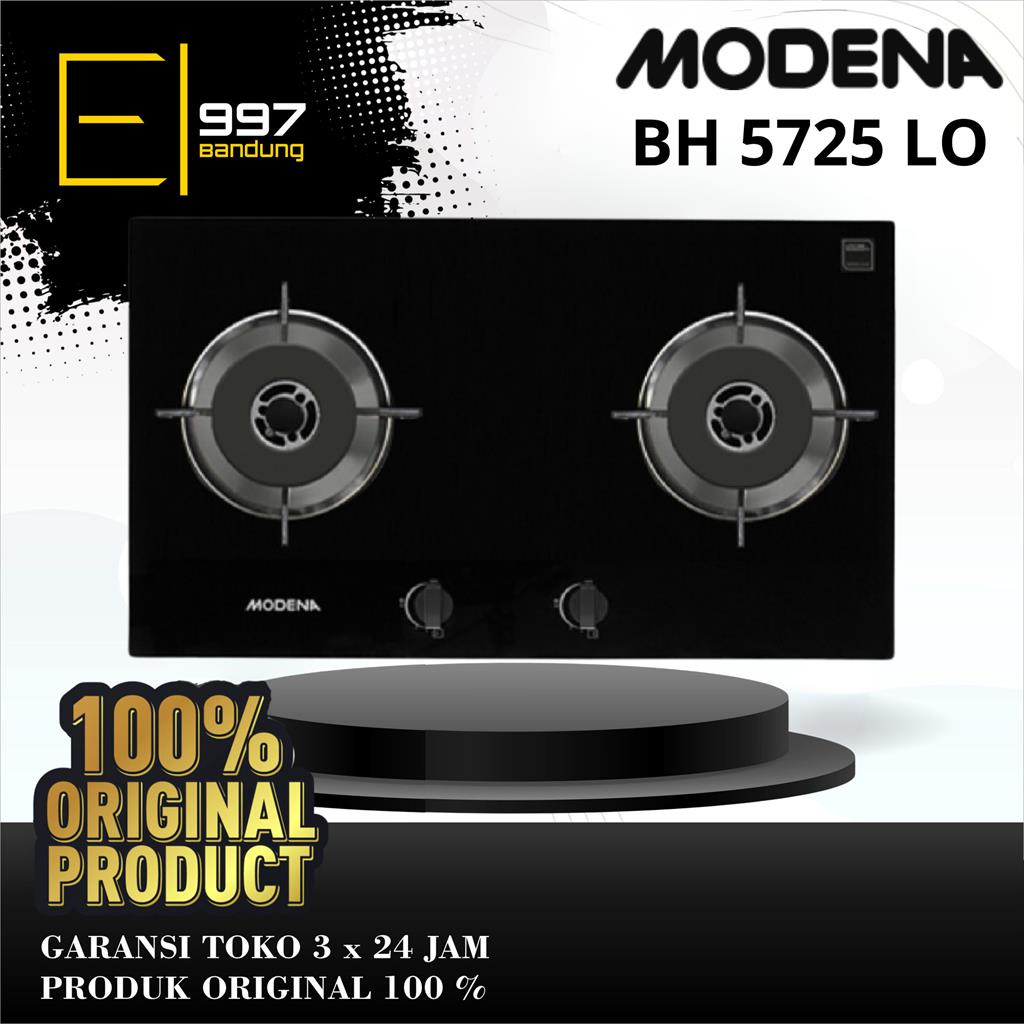 Jual MODENA Kompor Gas Tanam BH 5725 LO / BH5725LO , Built In Gas Hob ...